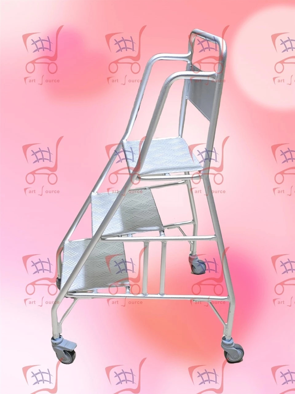 Aluminum Ladder With Wheels