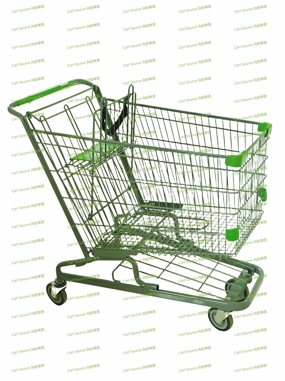 Elliptical Tube 190L Shopping Cart