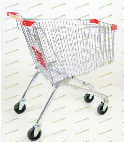 Elliptical Tube 120L Shopping Cart