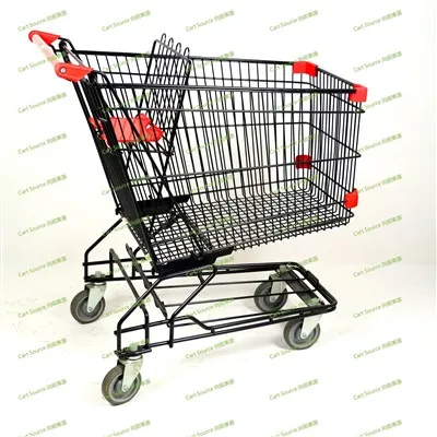 Steel Wire Bottom 150L Shopping Cart